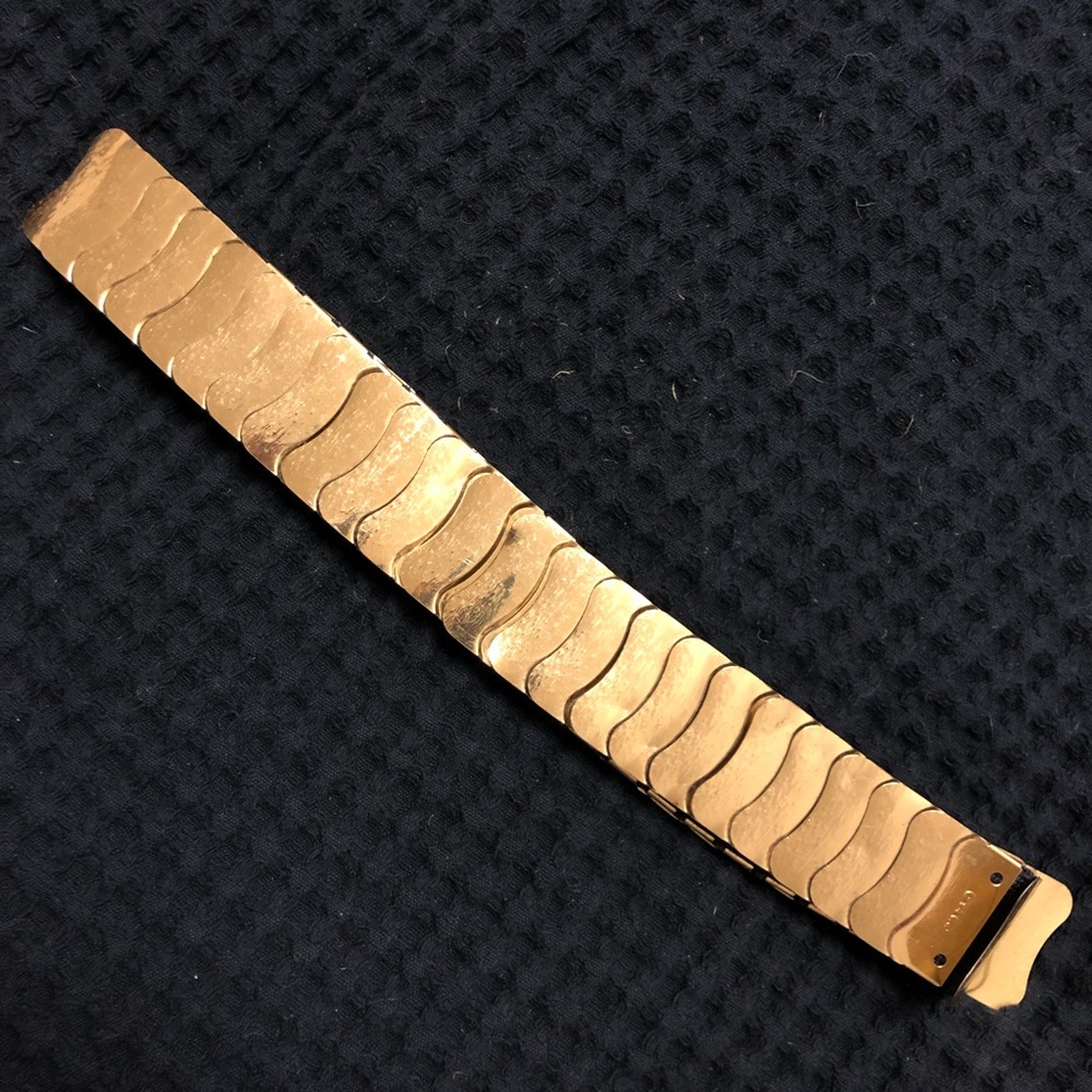Vintage Urban Renewal Gold Metal Belt